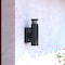 Vaxcel Chiasso Black LED Motion Sensor Dusk to Dawn Dark Sky Outdoor Wall Light T0344 - alternate 6